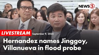 LIVE | House InfraComm probes alleged anomalous flood control projects; Mayor Vico attends