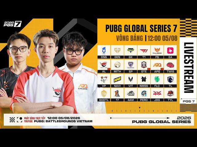 🏆 [PGS 7] Vòng Bảng: AL, GTE, APG, T1, GEN, NAVI, TWIS, FLC, PERO, 17,...