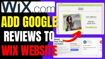 How to Add Google Reviews to Wix Website | Wix Tutorial 2025