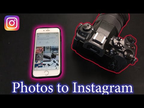 Video: How To Upload A Photo From A Camera To Instagram