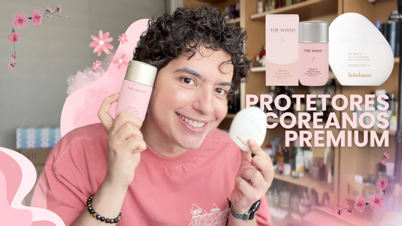 PROTETORES COREANOS PREMIUM DE SULWHASOO E THE HISTORY OF WHOO