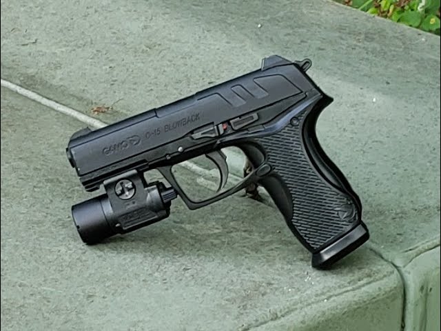 PISTOLA GAMO C-15 BLOWBACK BB´S Y BALINES