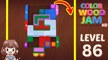 Color Wood Jam Level 86 Solution Walkthrough