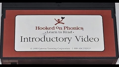 Hooked on Phonics - Learn to Read: Introductory Video (1998)