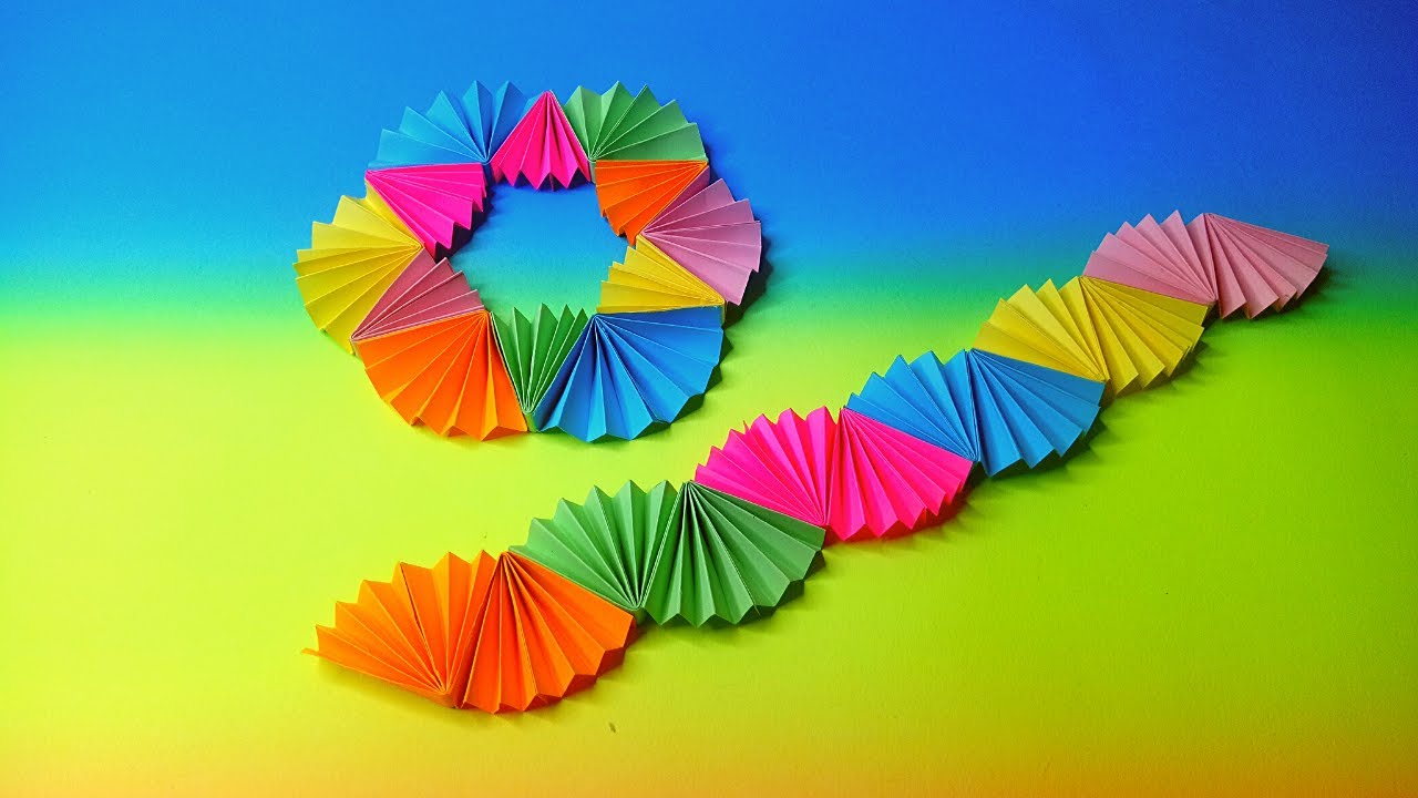 Cara Membuat 2 Kreasi Kertas Origami Cantik Untuk Dekorasi 