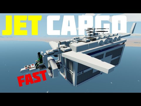 Building the Fastest Cargo Jet in Stormworks!