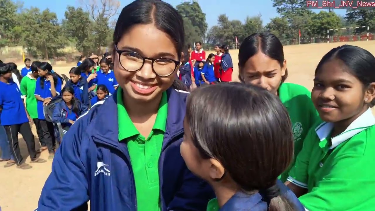 Tug of War, New Year Celebration 2025, PM Shri JNV West Singhbhum