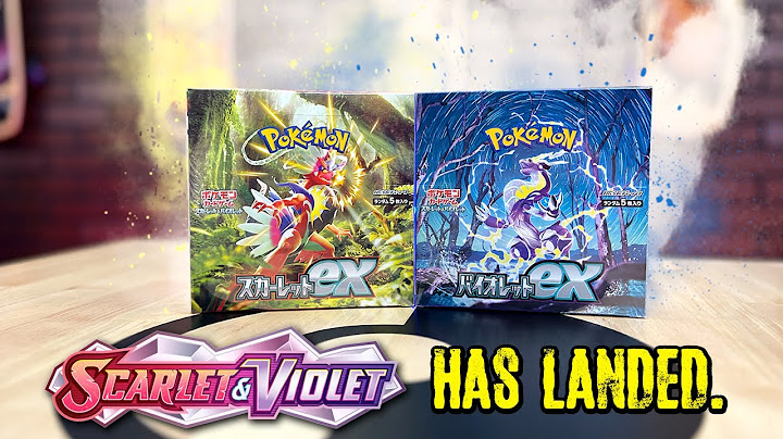 A New ERA of Pokémon Cards is HERE! Scarlet & Violet Pokémon TCG Unboxing