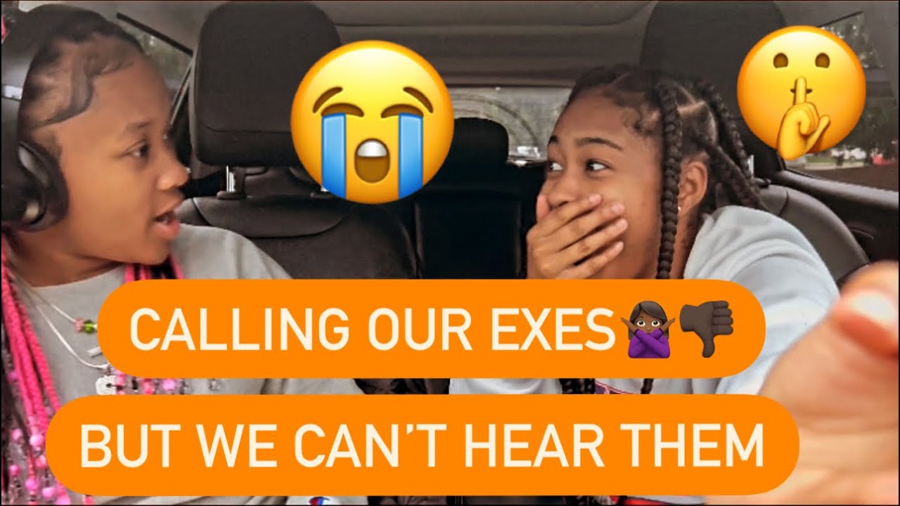 CALLING OUR EXES BUT WE CAN’T HEAR THEM |Awkward asf| FAIL !! - YouTube