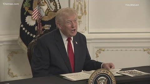 President Trump tells airlines that Venezuelan airspace should be closed