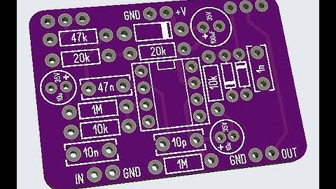 How to make PCB for your own guitar effect? Sprint Layout tutorial!
