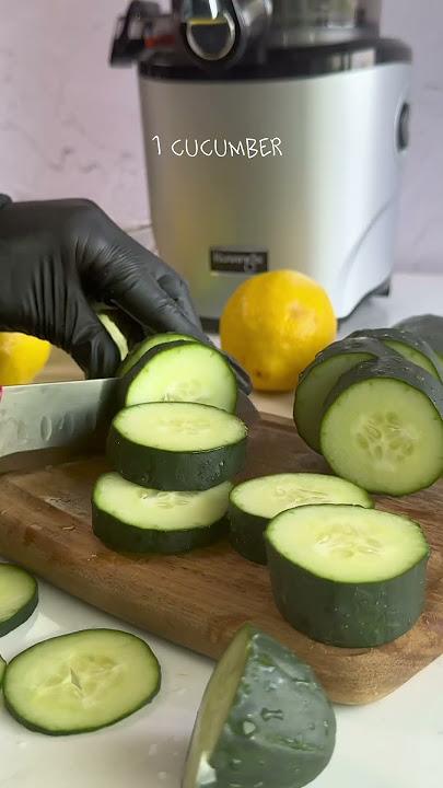 Cucumber Lemonade for hydration, skin health, digestion, and more
