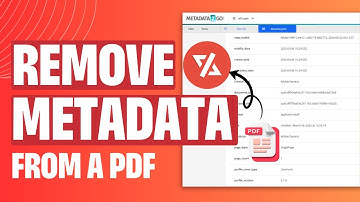 How to Remove Metadata from PDF Files | Hide Author, Date, All Hidden Info #pdfmetadata #pdfedit