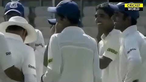 Bhuvneshwar Kumar dismissed Sachin Tendulkar for a duck