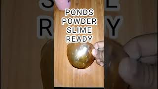 Satisfying ponds powder slime ASMR #shorts #youtubeshorts  #slime