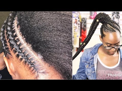 very-easy-stitch-feed-in-ponytail-braids-method-|-very-detailed