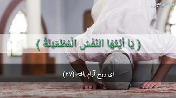سوره الفجر آیه 27 الی 30 و سوره الکوثر با ترجمه دری / به صدای زیبا القاری عامرالکاظمی / تلاوت عالی