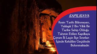 Laçin Kapılıkaya Kaya Mezarı - Çorum