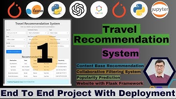 Build Travel & Tourism Recommendation System Using Machine Learning Python | Destinations Recommend