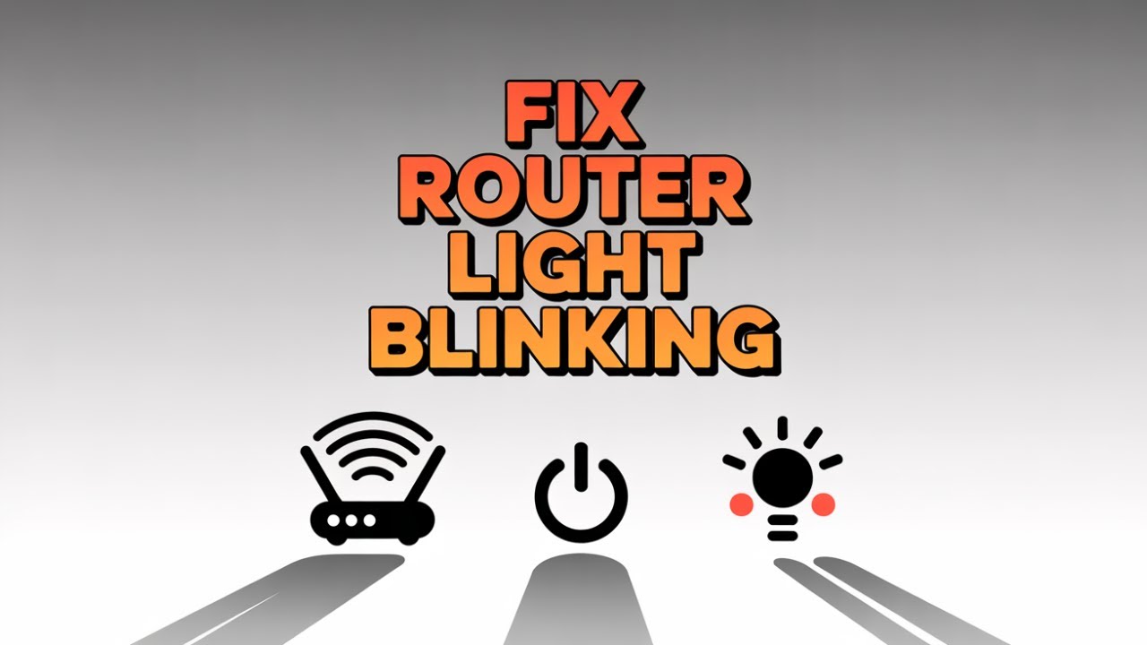 Fix TP Link Router Power Light Blinking in 3 Simple Steps - YouTube