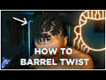 How To Barrel Twist Dreadlocks | Dreadlock Styles | High Top Dreads