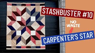   BEGINNER QUILT PATTERN - STASHBUSTER #10 - FAT QUARTER FRIENDLY