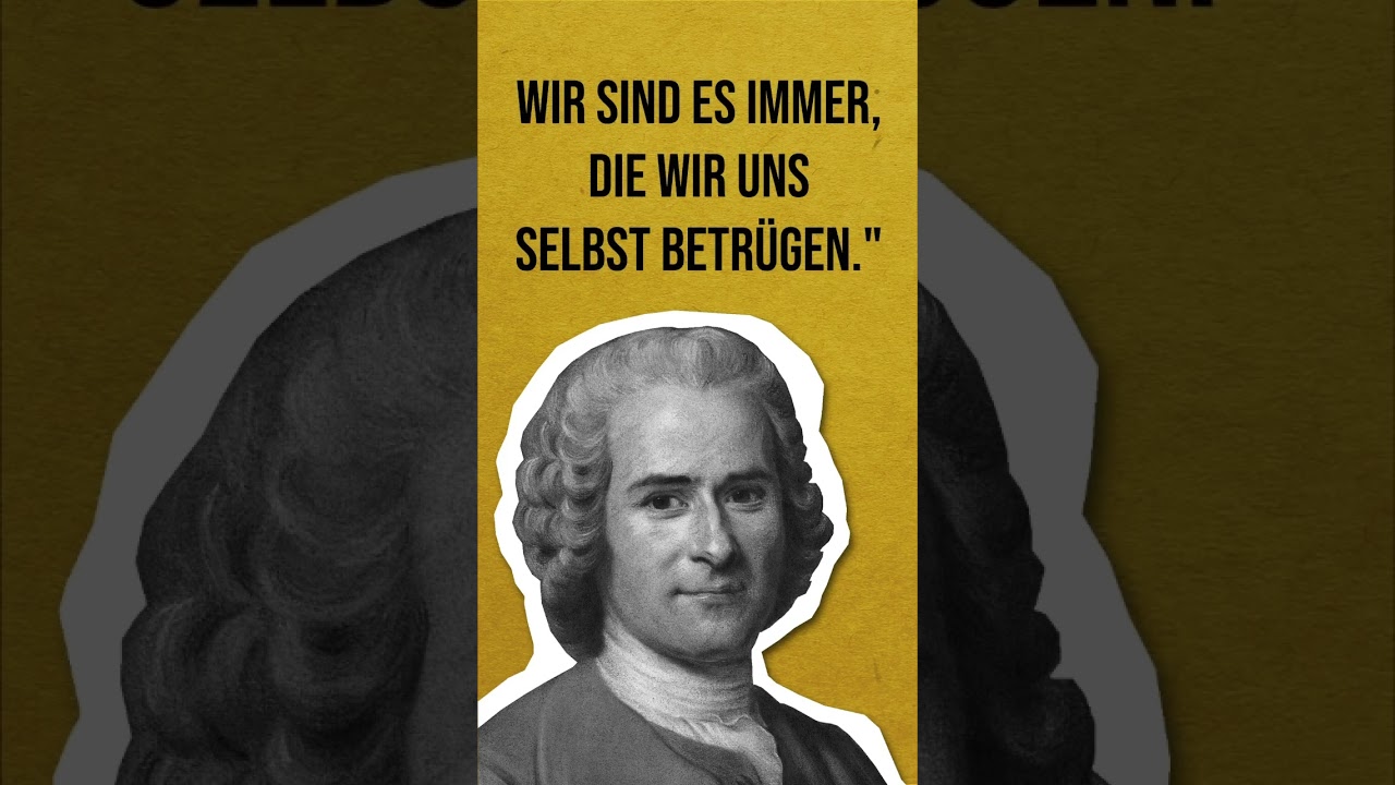 Watch Zitat von Jean-Jacques Rousseau. #zitate #wissenschaft #wissen #gedanken #mindset on YouTube Watch Zitat von Jean-Jacques Rousseau. #zitate #wissenschaft #wissen #gedanken #mindset on YouTube