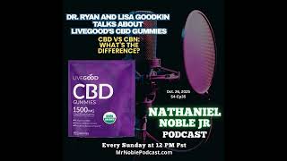 CBD vs CBN: What's the Difference? Dr. Ryan and Lisa Goodkin (LiveGood CBD Gummies) #wellness