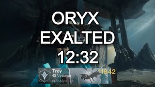 Pantheon: Oryx Exalted in UNDER 13 minutes! (World Record)