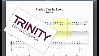 Friday I'm In Love Trinity Grade 3 Guitar Resimi