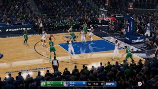 NBA LIVE 24 Rosters Celtics vs Mavs Face-Off
