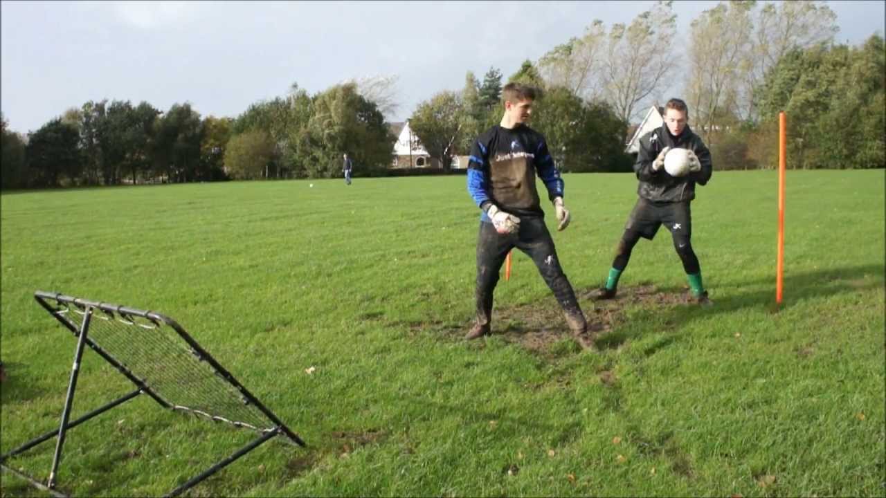 Goalkeeper coaching in Blackpool using the rebound net (Just4keepers)
