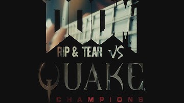 Doom vs. Quake Champions | Rip & Tear by Mick Gordon