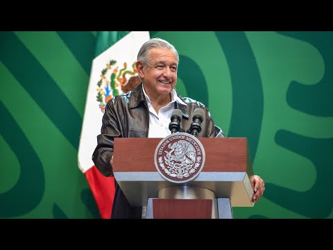 Compra de termoeléctrica abastecerá energía en Baja California Sur. Conferencia presidente AMLO