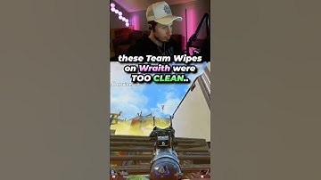 These Team Wipes on Wraith were TOO CLEAN in Apex Legends