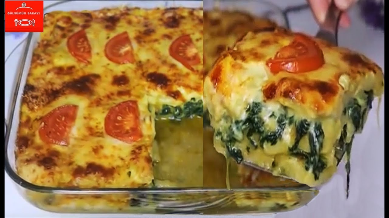 Ispanaklı Patates. ANA YEMEK TARİFİ. LEZZET BOMBASI. PATATES HİÇ BU KADAR LEZZETLİ OLMAMIŞTI #5
