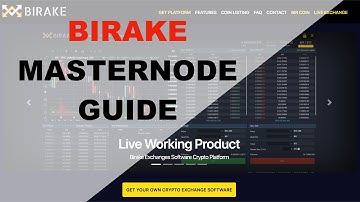Birake 마스터노드 만들기