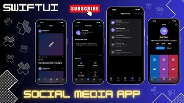 🚀 SwiftUI Social Media App   Complete Multi Screen Interface with Professional Post Creator