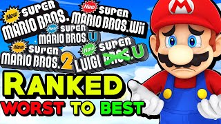 Ranking Every 'New' Super Mario Bros. Game