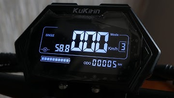 KuKirin G3 Pro - Display, Settings & Functions