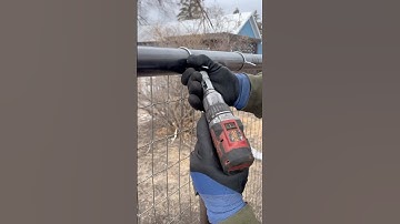EZ Fence ties for pipe fence. Great for attaching No Climb fencing.