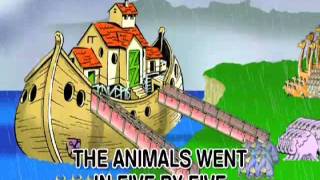 The Animals Went In 2 By 2 - Nursery Rhyme - With Text chords