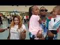 VIDEO:DIAMOND ampokea ZARI na watoto wake Airport,wakumbatiana/ZARI afunguka penzi lao kurudi,tazama