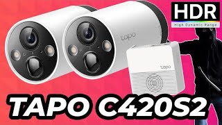 The TPLink Tapo C420S2 it’s a game changer for Home Security for $150  HDR