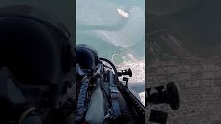 F-16 Fighter Jet Climb of San Francisco Bay