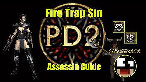 Project Diablo 2 - Fire Trap Assassin - Infinite High Runes in the Cow Level!