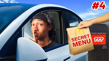Exposing Fast Food Secret Menu Items