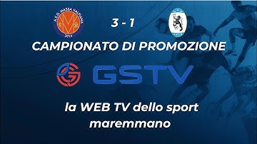 GS TV - Massa Valpiana-Us Orbetello: 2-1, gli highlights