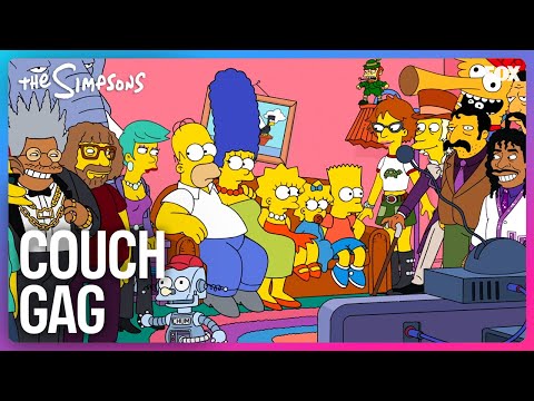 750th Episode Opening Credits | Couch Gag | The Simpsons