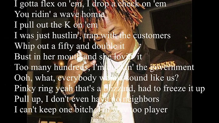 Rich The Kid 'Pardon Me' Lyrics Ft Famous Dex and Jay Critch